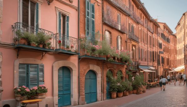 Vida citadine surprenante dans le quartier 31400 de Toulouse